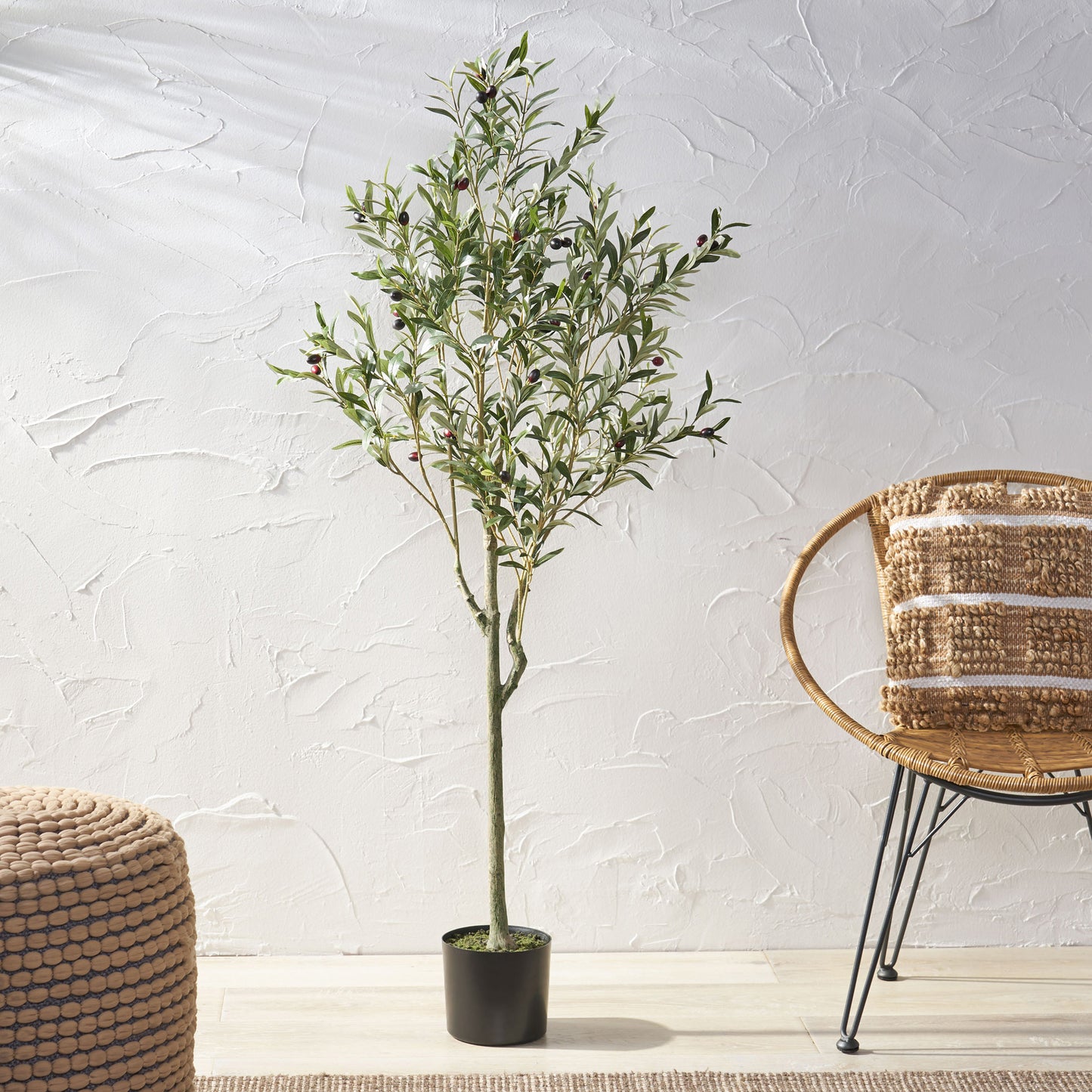 5FT Faux Olive Tree Home Decor