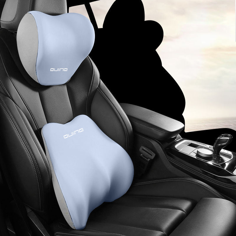 Car Seat Neck Pillow & Lumbar Support Kit