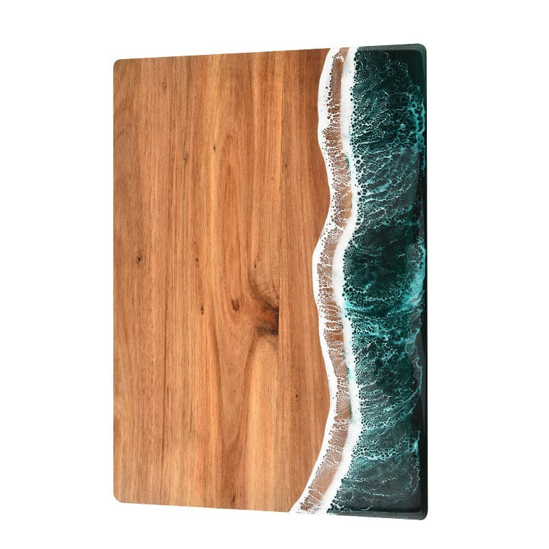 Wave Design Acacia Wood Chopping Board