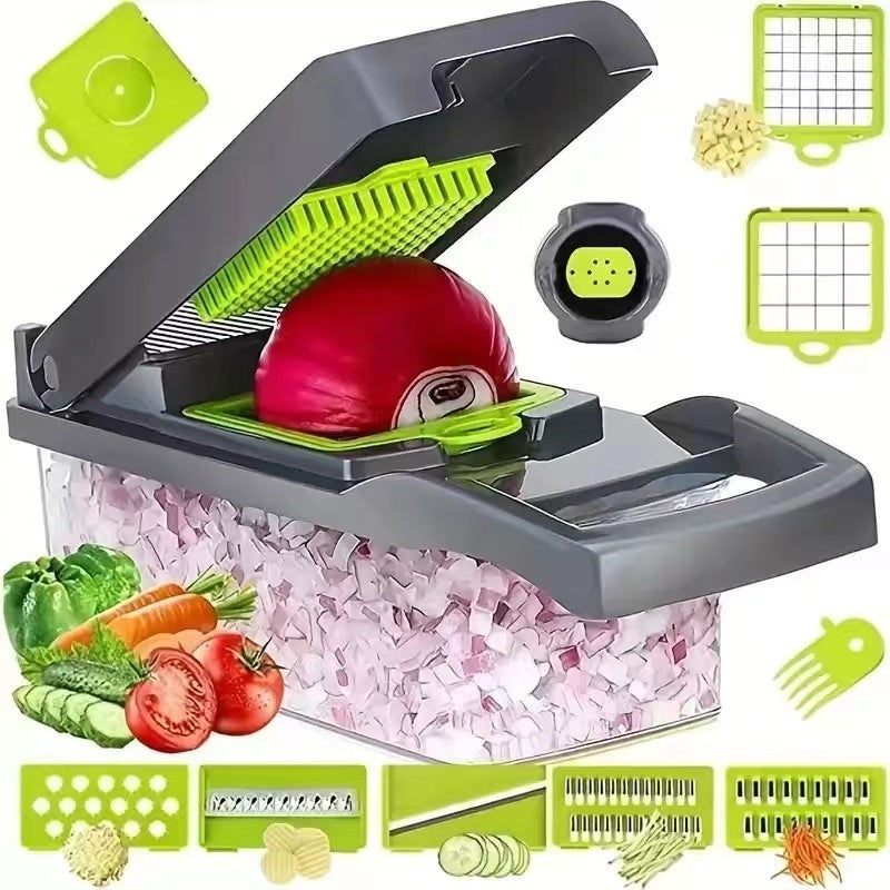 Multi-Function Vegetable Chopper & Slicer Set