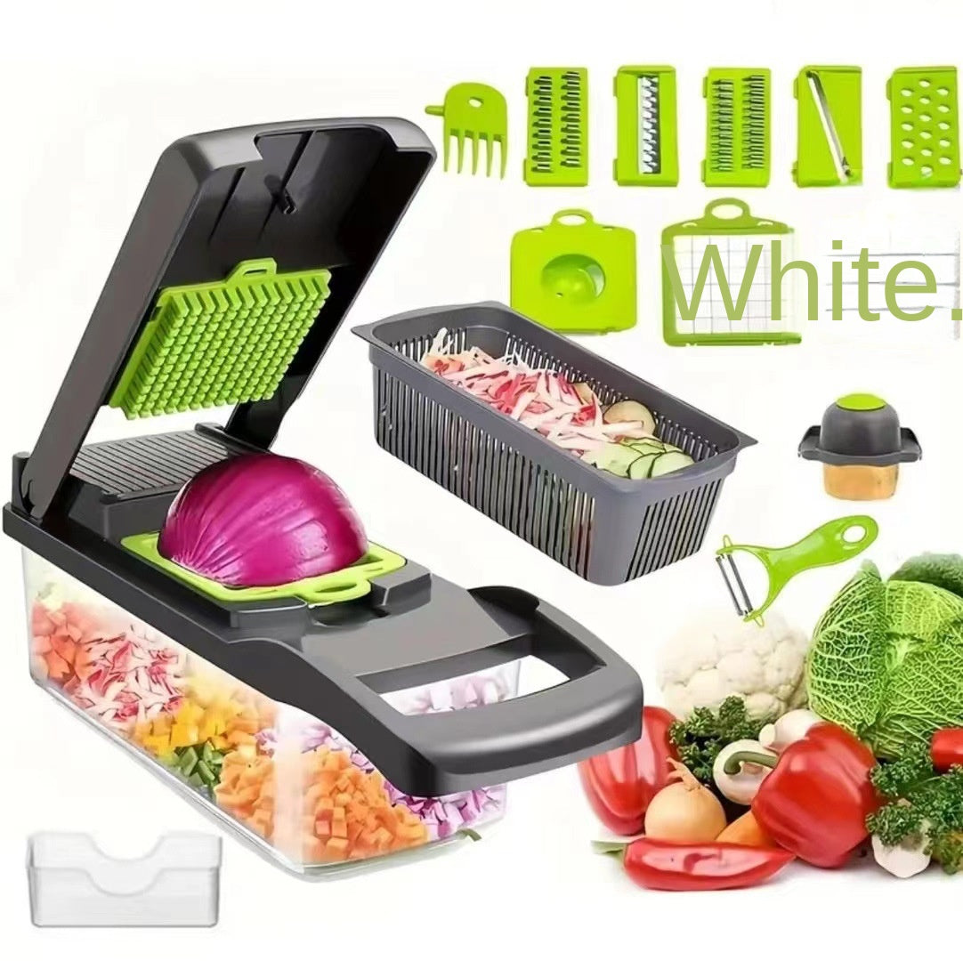 Multi-Function Vegetable Chopper & Slicer Set