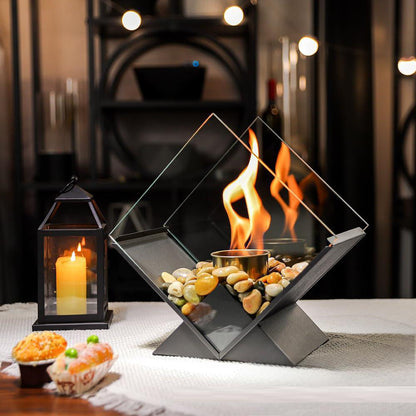 Diamond Ambient Flame Tabletop Decor Lamp