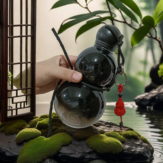 Large Capacity Gourd Sports Water Bottle