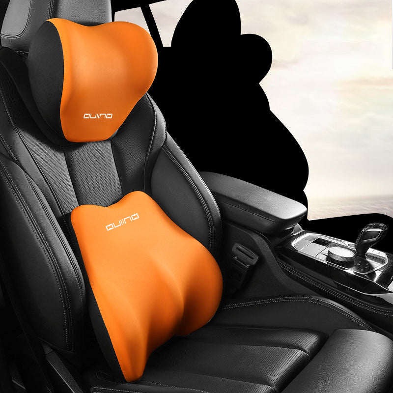 Car Seat Neck Pillow & Lumbar Support Kit
