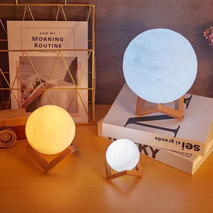 Starry Sky Moon Touch Night Lamp