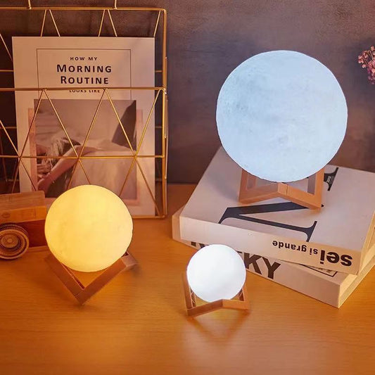 Starry Sky Moon Touch Night Lamp