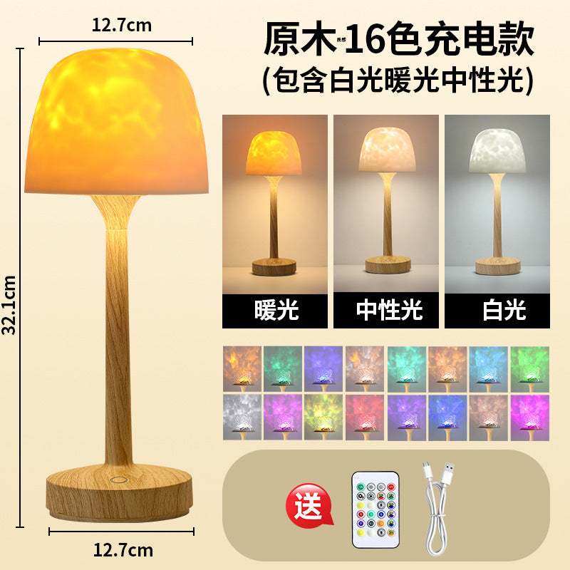 Ripple LED Projector Table Lamp