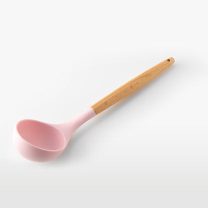 Silicone Cooking Utensils Set Wooden