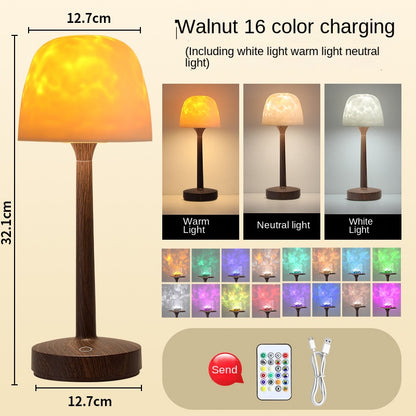 Ripple LED Projector Table Lamp
