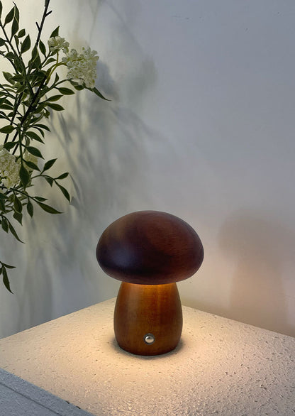 LED Mushroom Touch Table Lamp