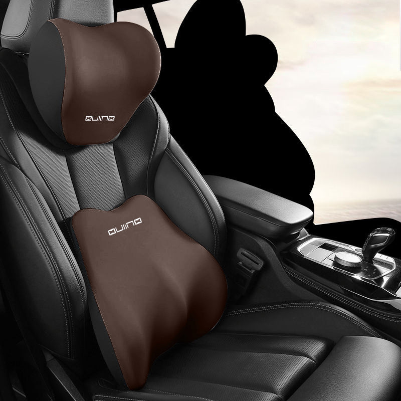 Car Seat Neck Pillow & Lumbar Support Kit
