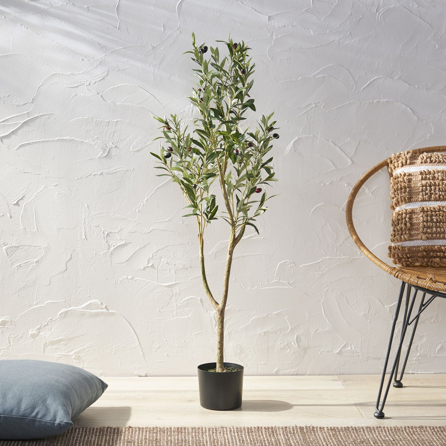 120CM Artificial Olive Tree Indoor Decor