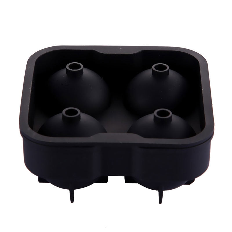 4-Grid Silicone Ice Ball Maker