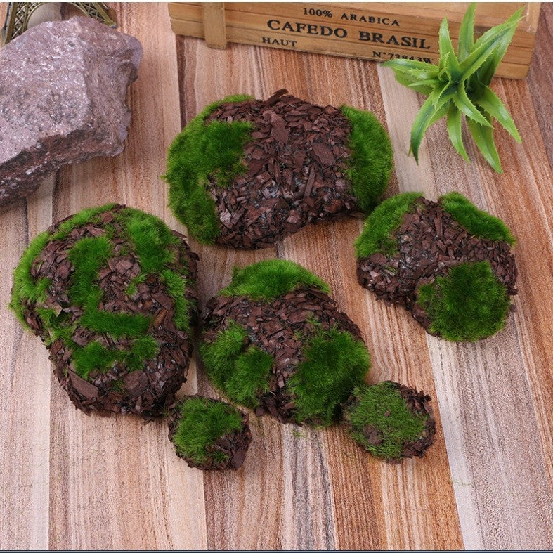 Artificial Moss Stone for DIY & Garden Decor