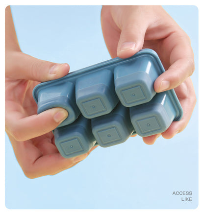 Japanese-Style Ice Cube Mold with Lid