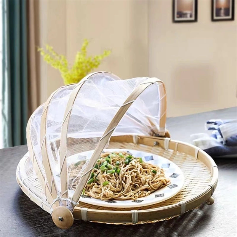 Handmade Natural Bamboo Bread Basket