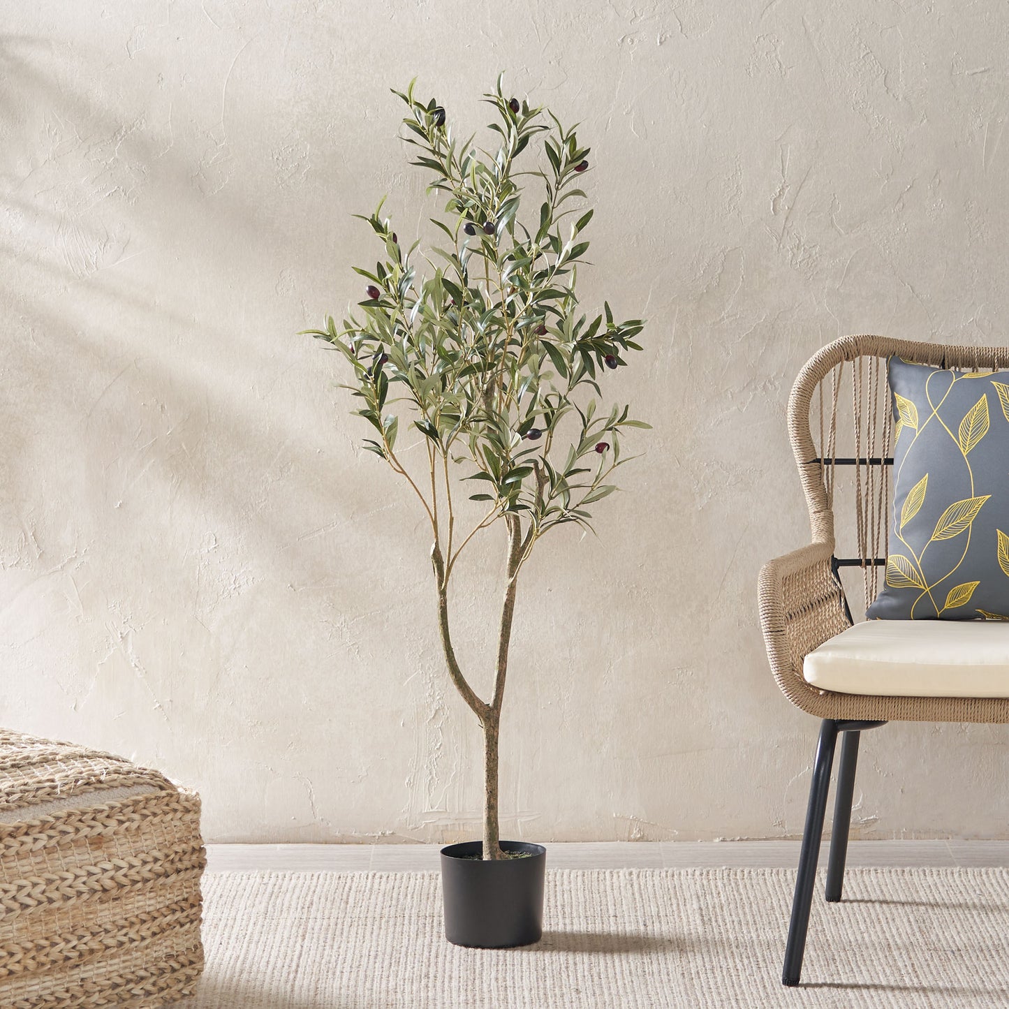 120CM Artificial Olive Tree Indoor Decor