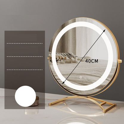 Round LED Makeup Vanity Mirror