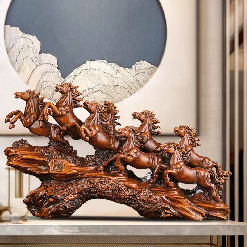 Feng Shui Resin Desk Decor for Office
