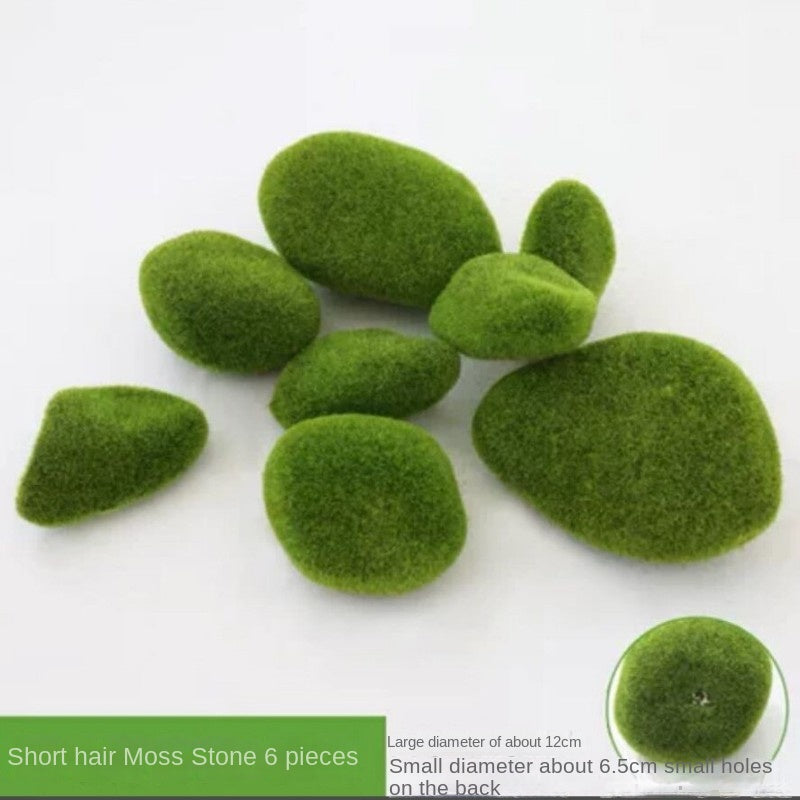 Artificial Moss Stone for DIY & Garden Decor