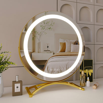 Round LED Makeup Vanity Mirror