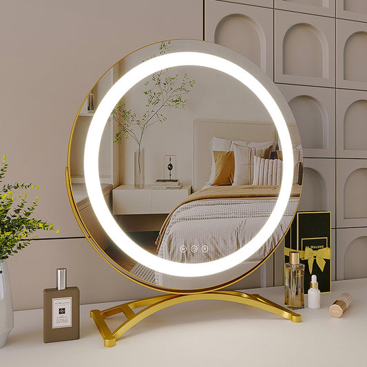 Round LED Makeup Vanity Mirror
