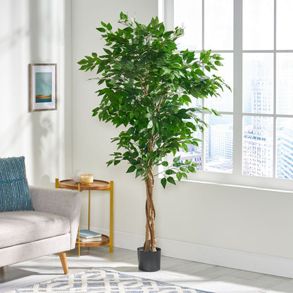 6FT Faux Ficus Indoor Decorative Plant
