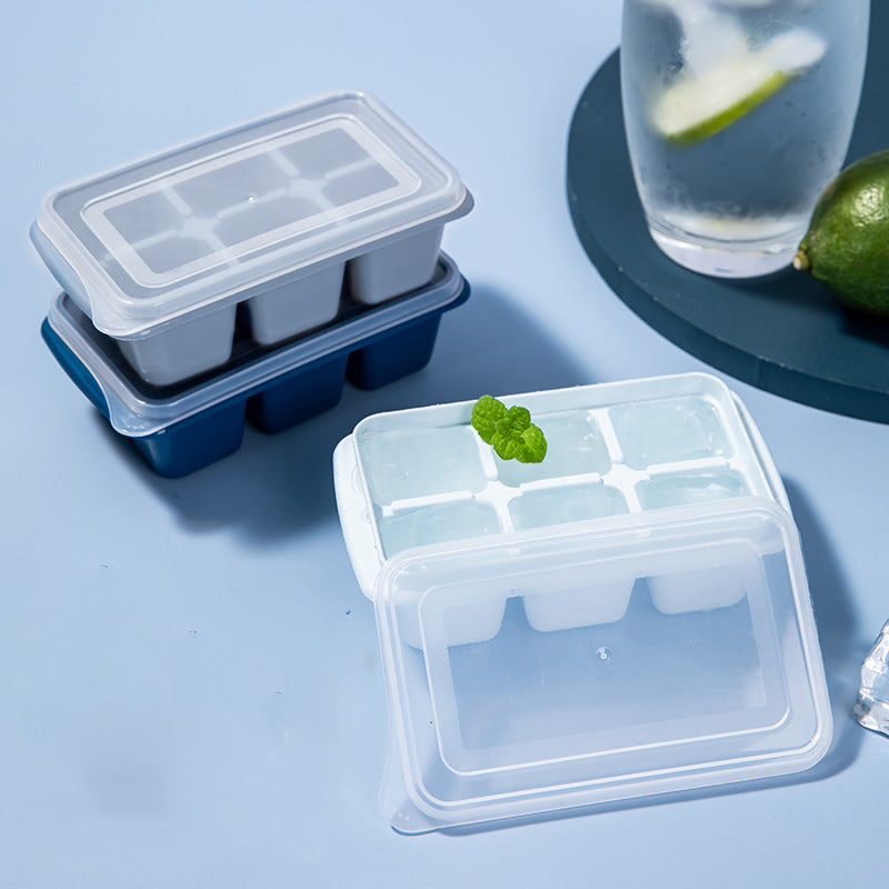 Japanese-Style Ice Cube Mold with Lid