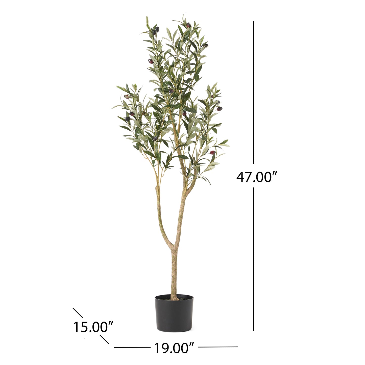 120CM Artificial Olive Tree Indoor Decor