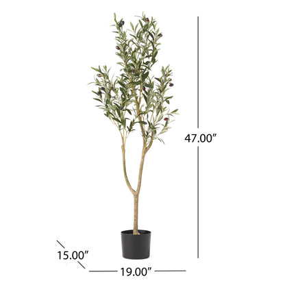 120CM Artificial Olive Tree Indoor Decor