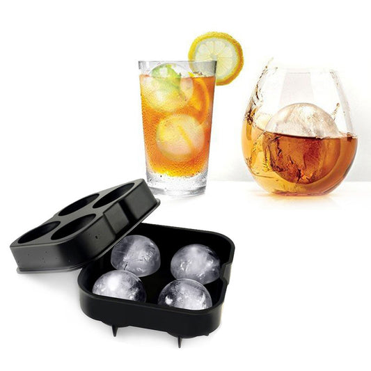 4-Grid Silicone Ice Ball Maker