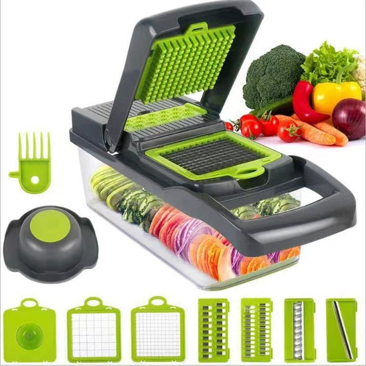 Multi-Function Vegetable Chopper & Slicer Set