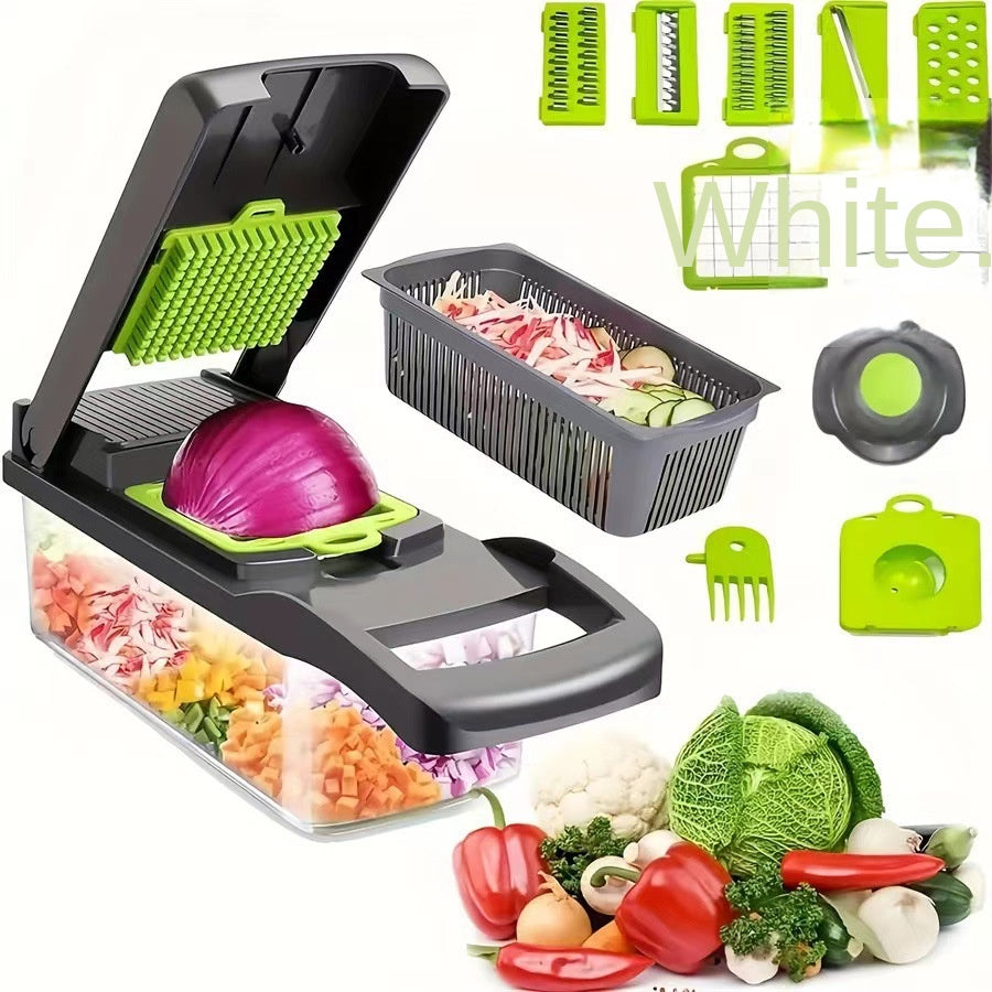 Multi-Function Vegetable Chopper & Slicer Set