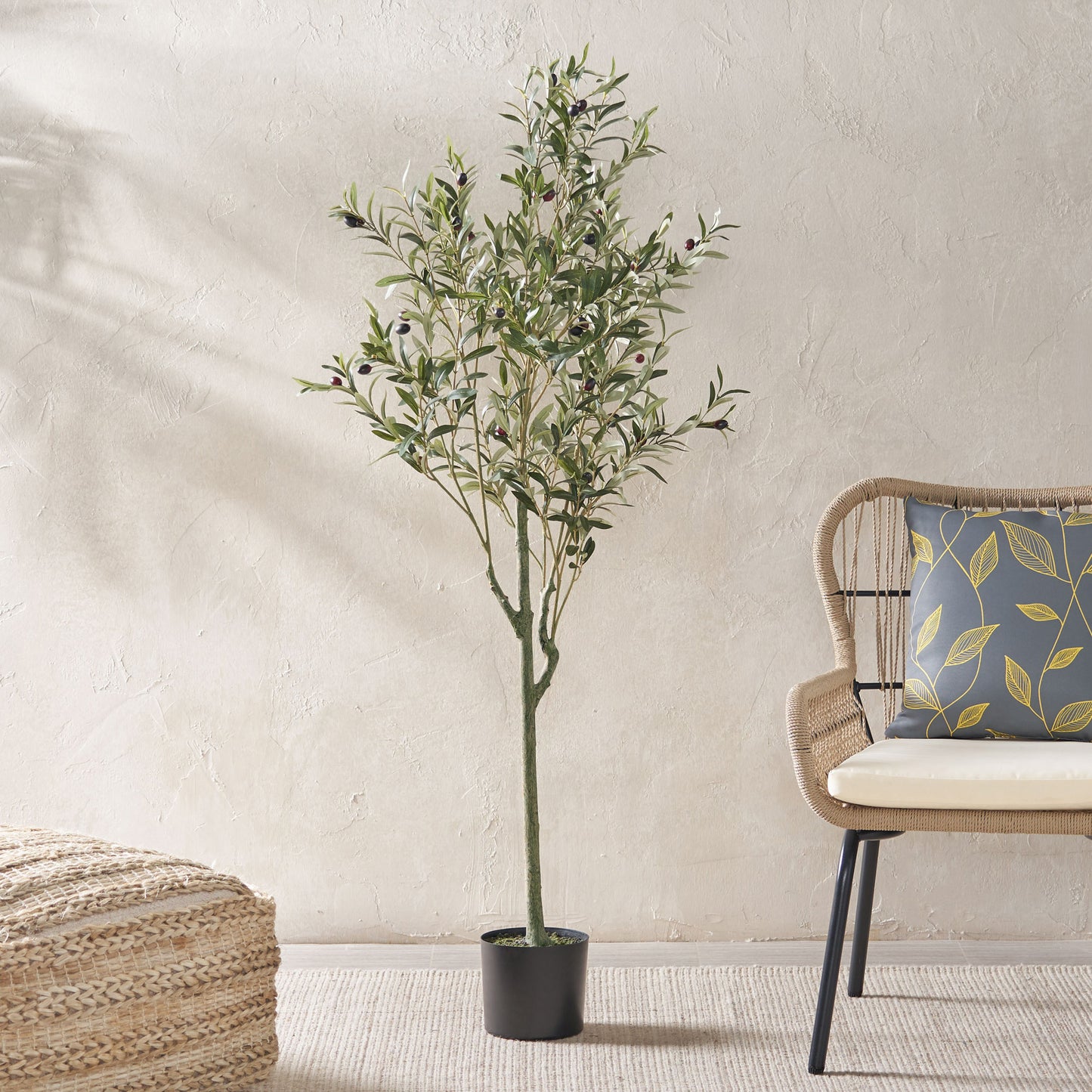 5FT Faux Olive Tree Home Decor