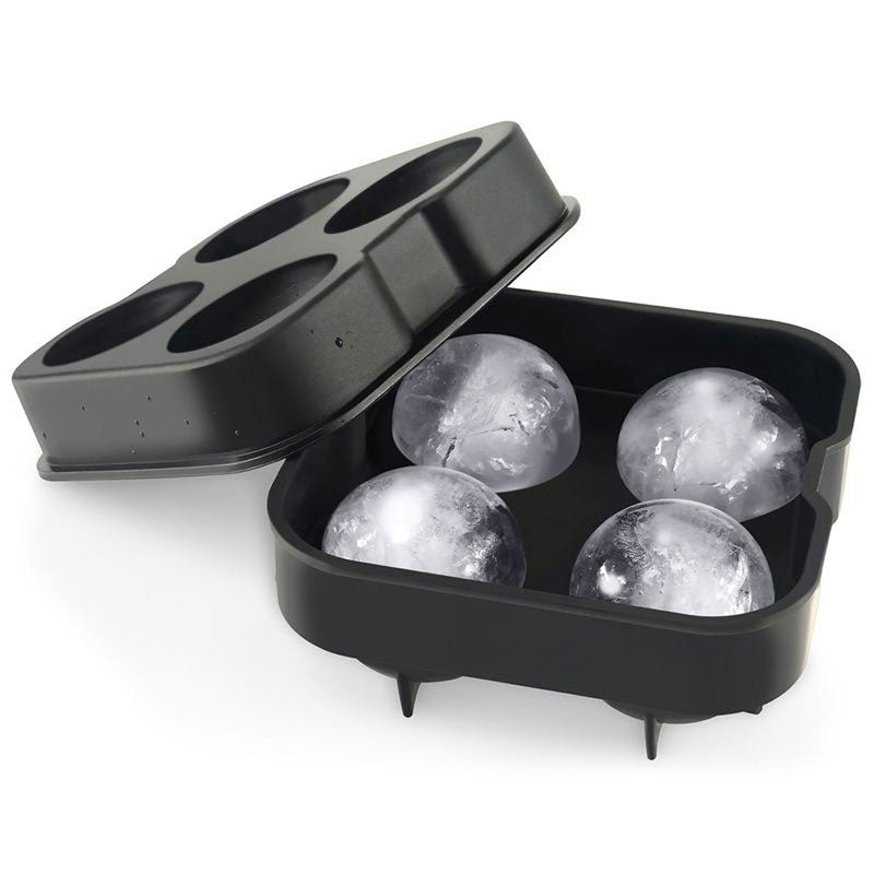 4-Grid Silicone Ice Ball Maker