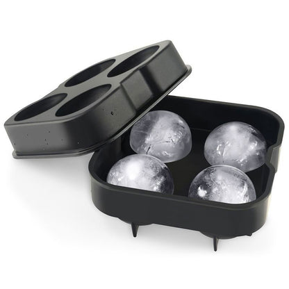 4-Grid Silicone Ice Ball Maker