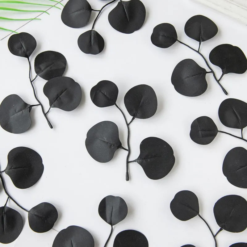 Artificial Eucalyptus Leaves Decor Stems