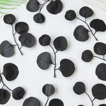 Artificial Eucalyptus Leaves Decor Stems