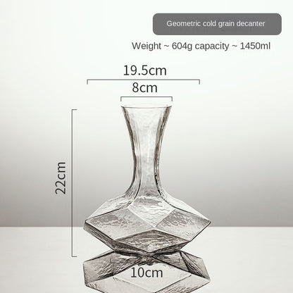 Luxury Diamond Glass Drink's Decanter