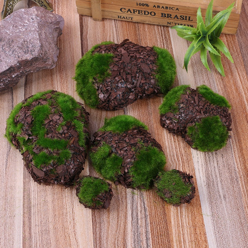 Artificial Moss Stone for DIY & Garden Decor