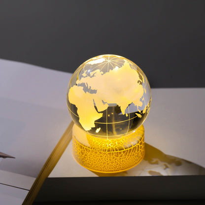 3D Crystal Ball LED Night Lamp
