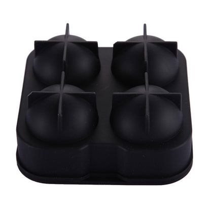 4-Grid Silicone Ice Ball Maker