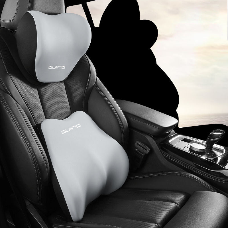 Car Seat Neck Pillow & Lumbar Support Kit