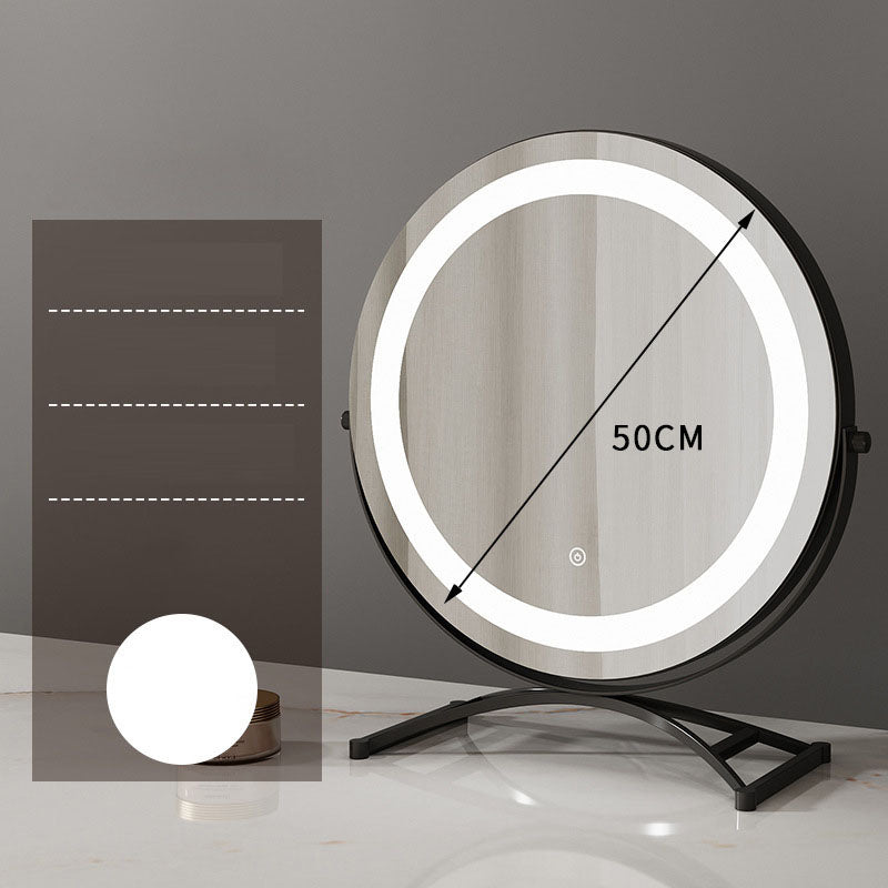 Round LED Makeup Vanity Mirror