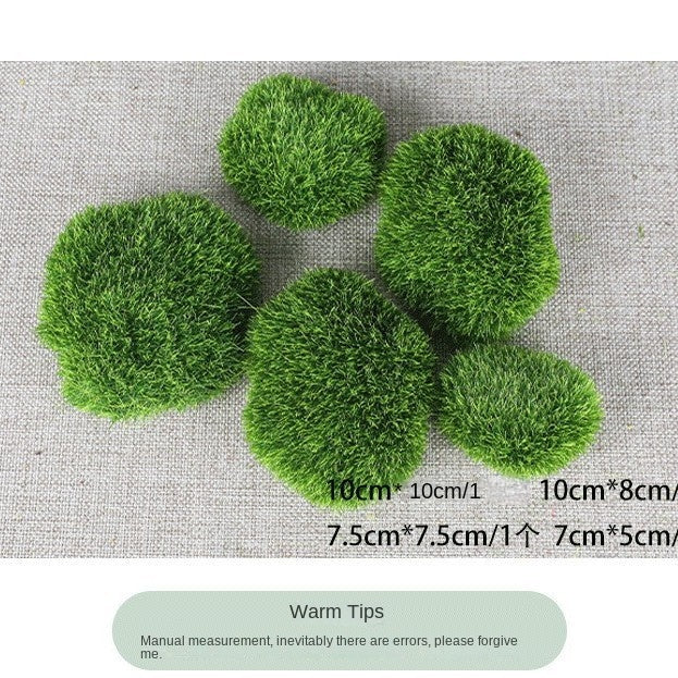 Artificial Moss Stone for DIY & Garden Decor