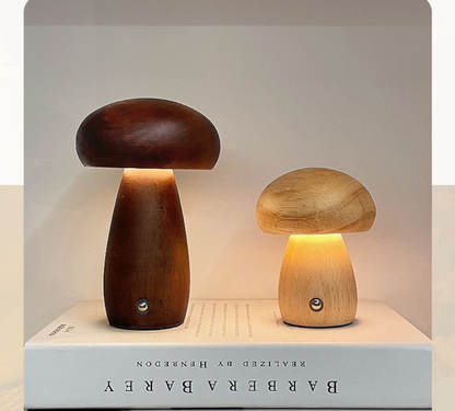 LED Mushroom Touch Table Lamp