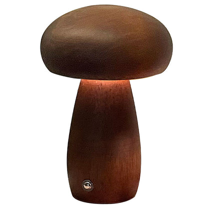 LED Mushroom Touch Table Lamp