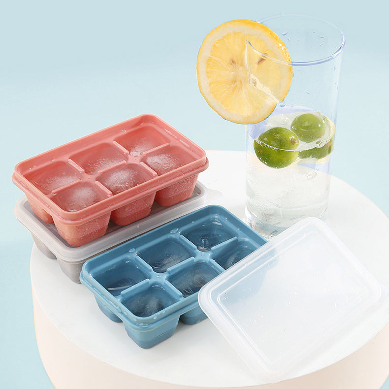 Japanese-Style Ice Cube Mold with Lid