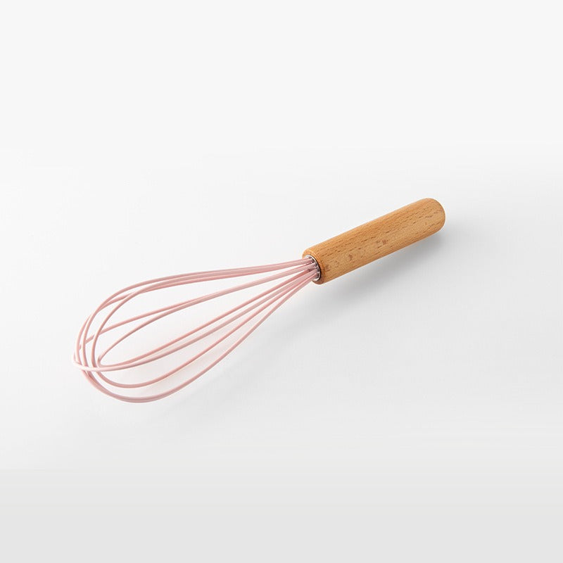 Silicone Cooking Utensils Set Wooden