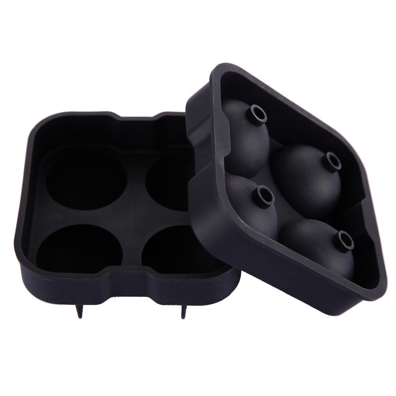 4-Grid Silicone Ice Ball Maker